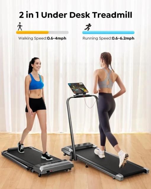 Elektrisches tragbares Laufband – (1–10 km/h) – Bild 2